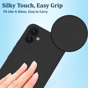 Black Case for Samsung Galaxy A06 - Image 3