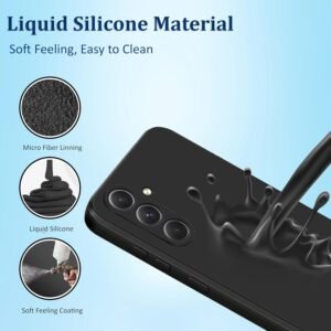 Black Case for Samsung Galaxy A35 - Image 5